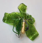 Vintage Handmade Glass Flower Bouquet