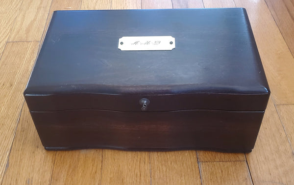 Reed & Barton - Vintage Wood Jewelry Box