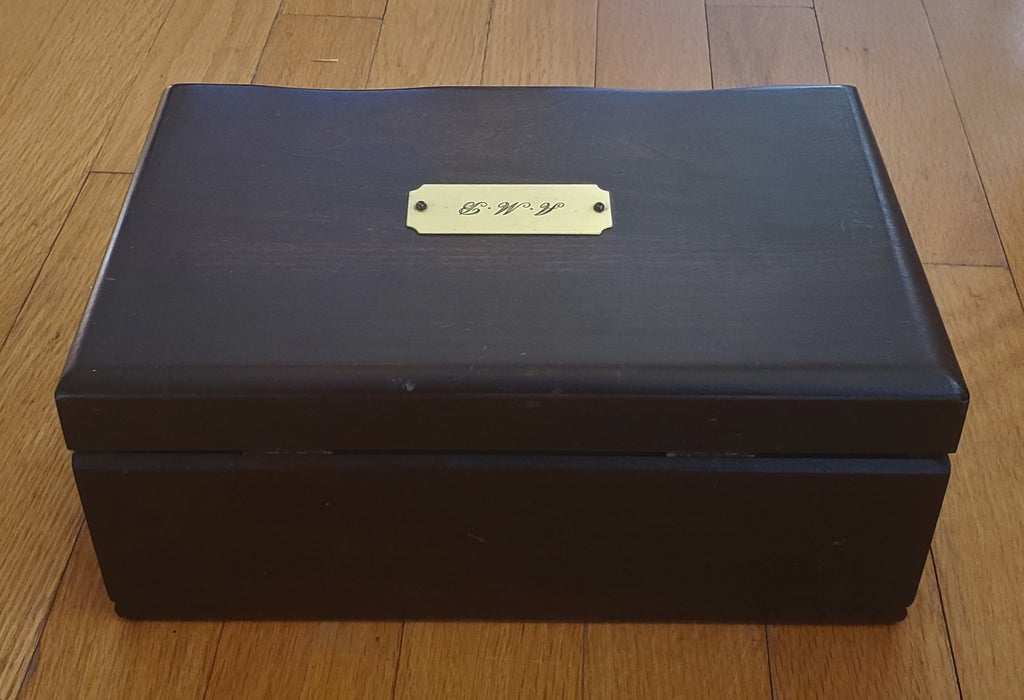 Reed & Barton - Vintage Wood Jewelry Box