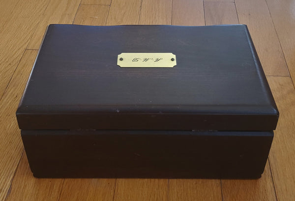 Reed & Barton - Vintage Wood Jewelry Box