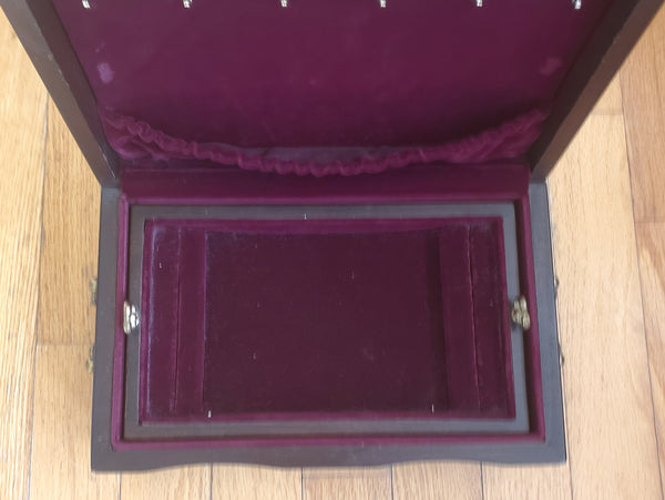 Reed & Barton - Vintage Wood Jewelry Box