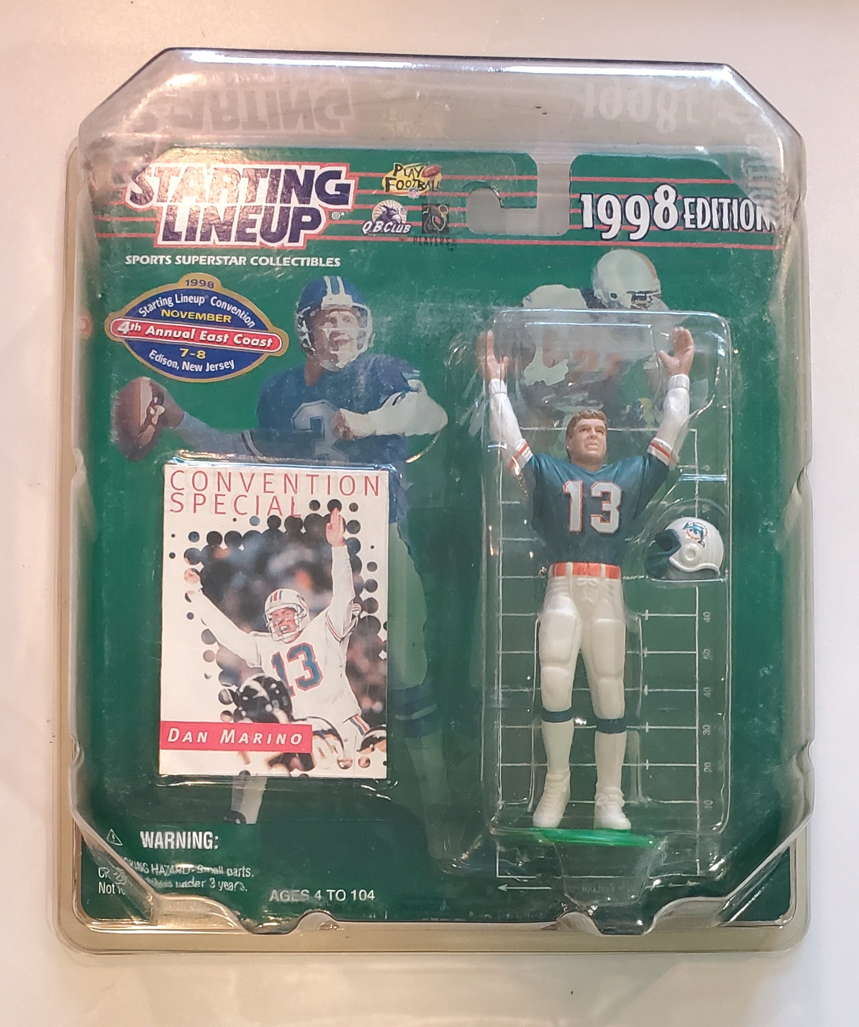 Kenner - Starting Lineup Dan Marino Figurine 1998 Edition Unopened
