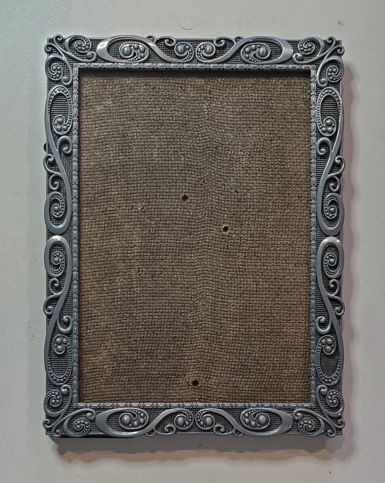 Vintage Metal Art Nouveau Style Picture Frame