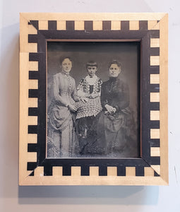 Antique Tin Type Family Photo