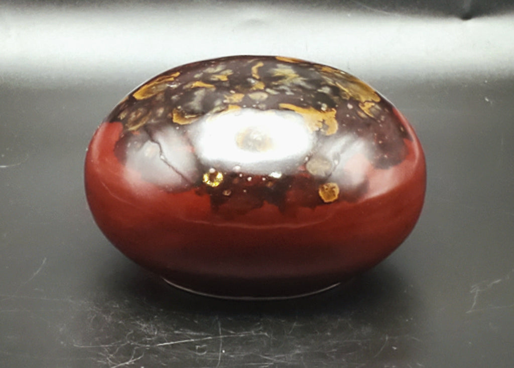 Vintage Handmade Ceramic Salt Shaker Paperweight