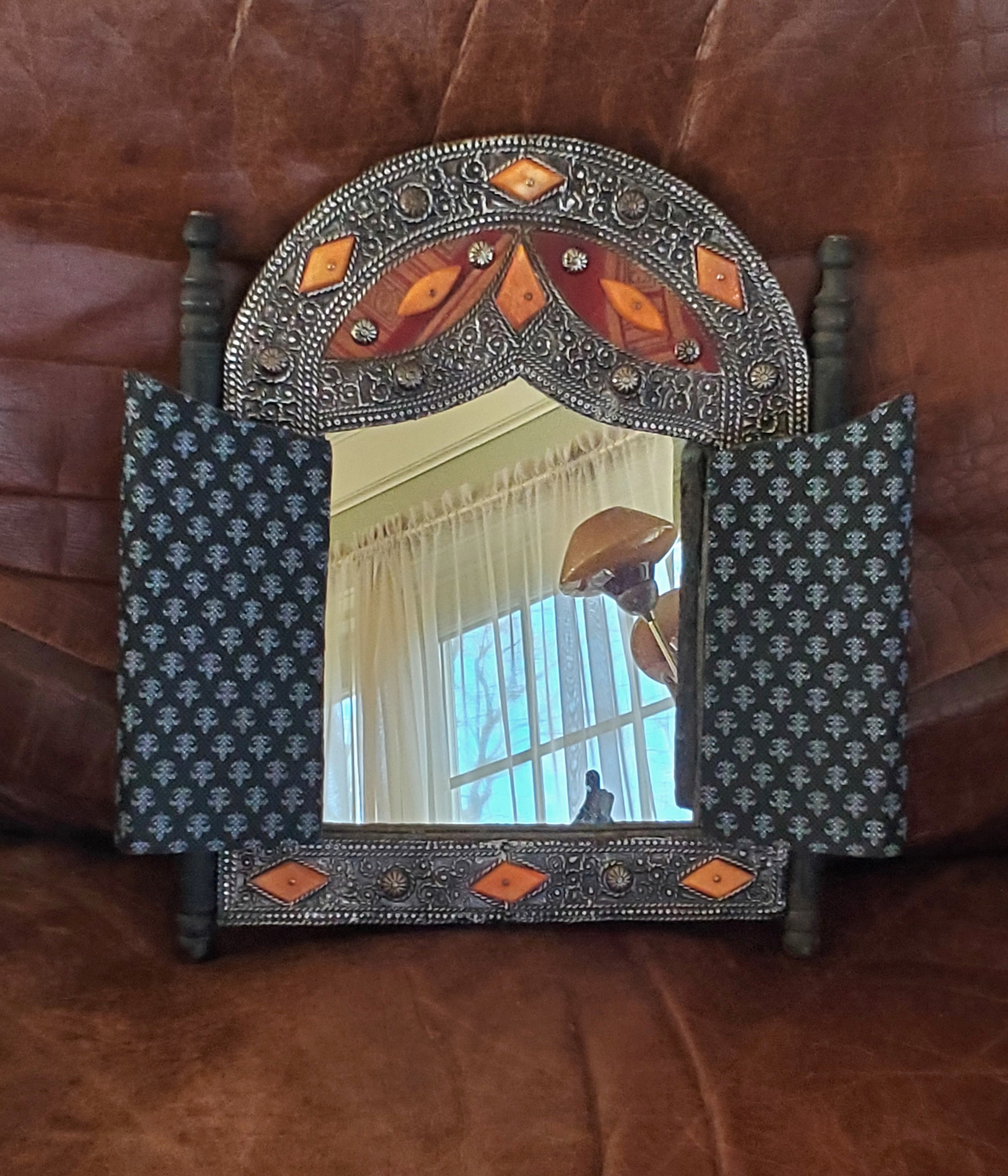 Vintage Handmade Moroccan Door Mirror