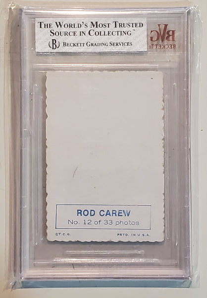 Rod Carew - 1969 Topps Deckle Edge Graded 6 Beckett Baseball Card