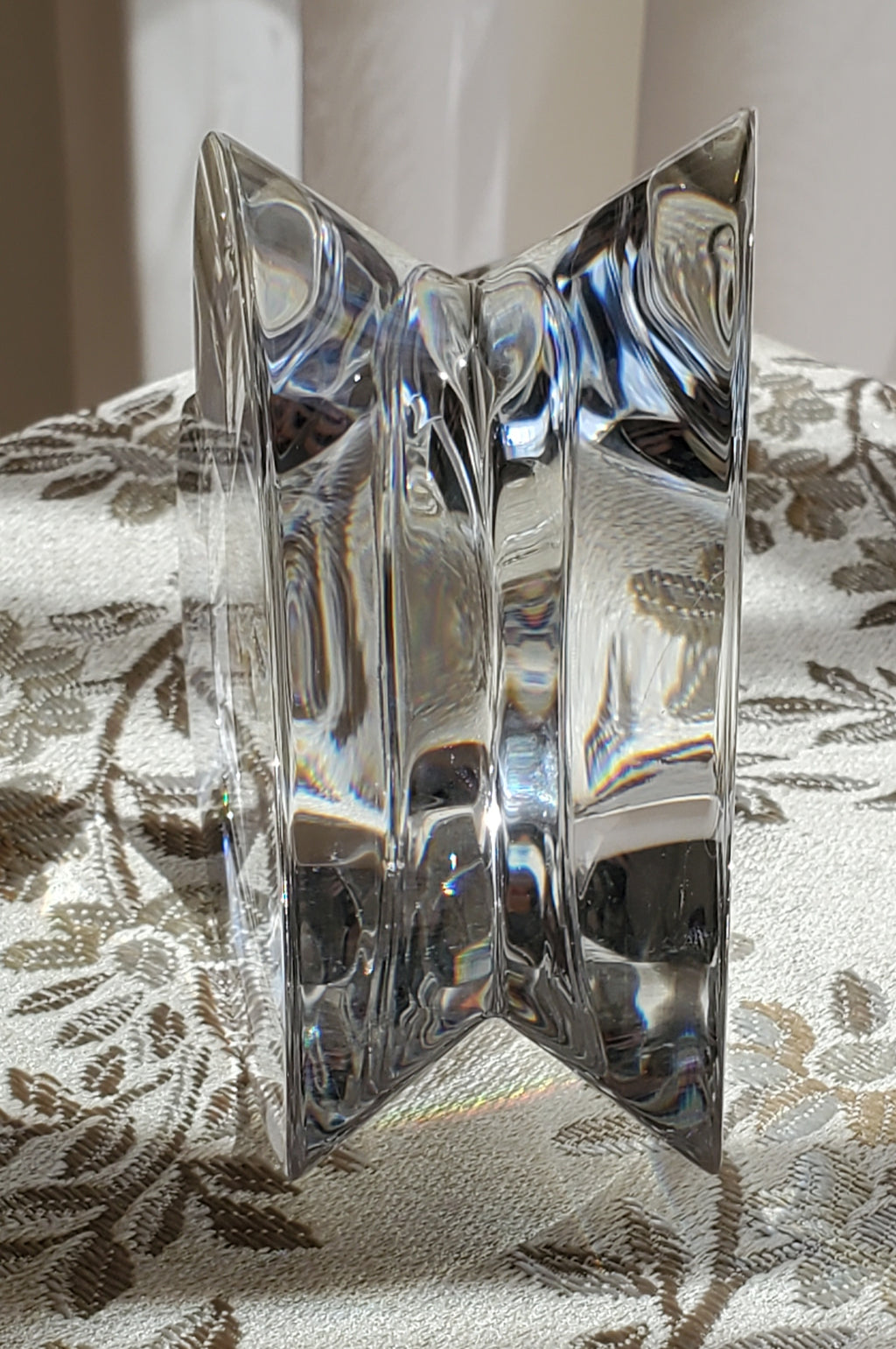 Steuben - Glass Crystal Heart Paperweight