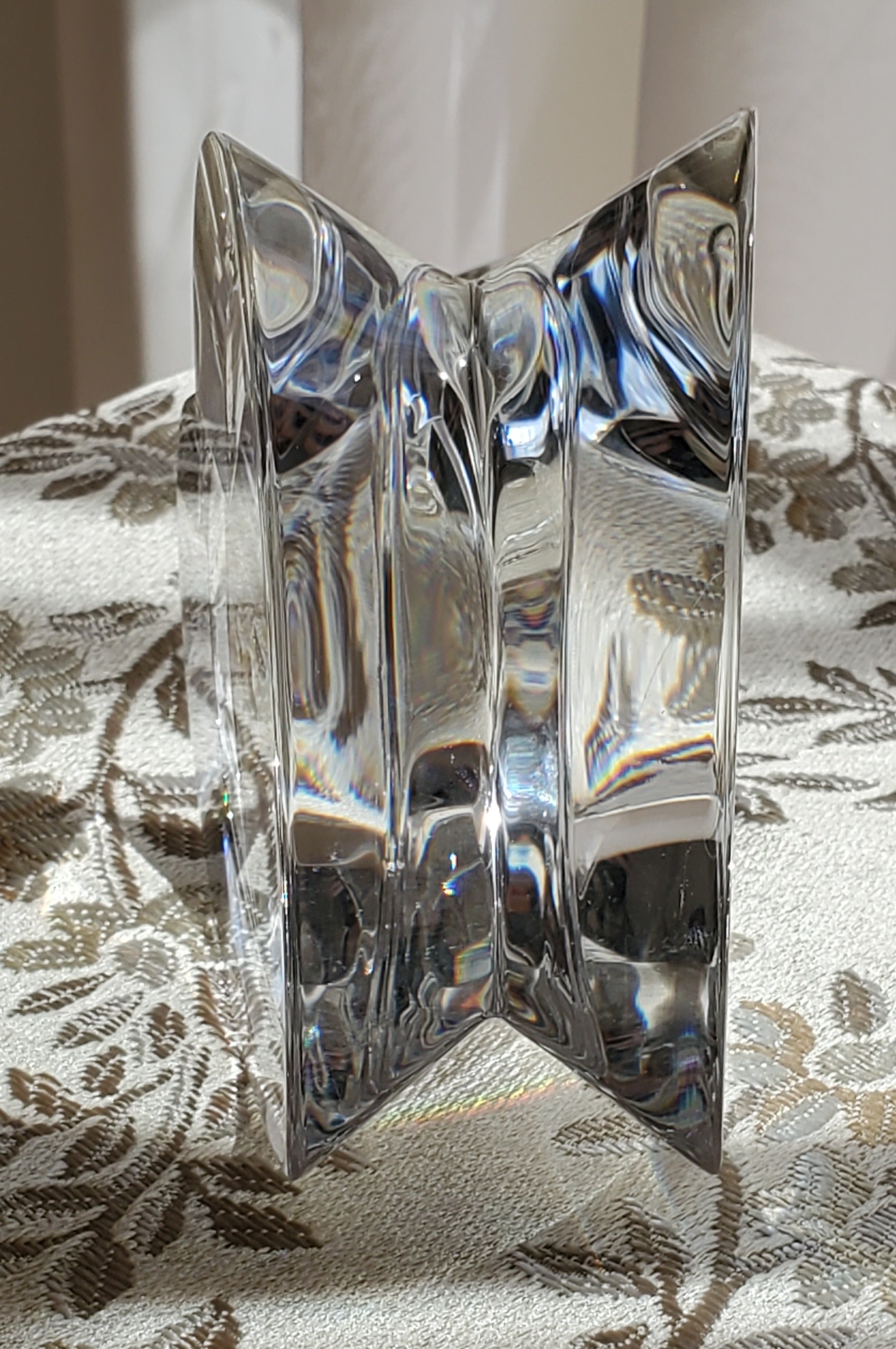 Steuben - Glass Crystal Heart Paperweight