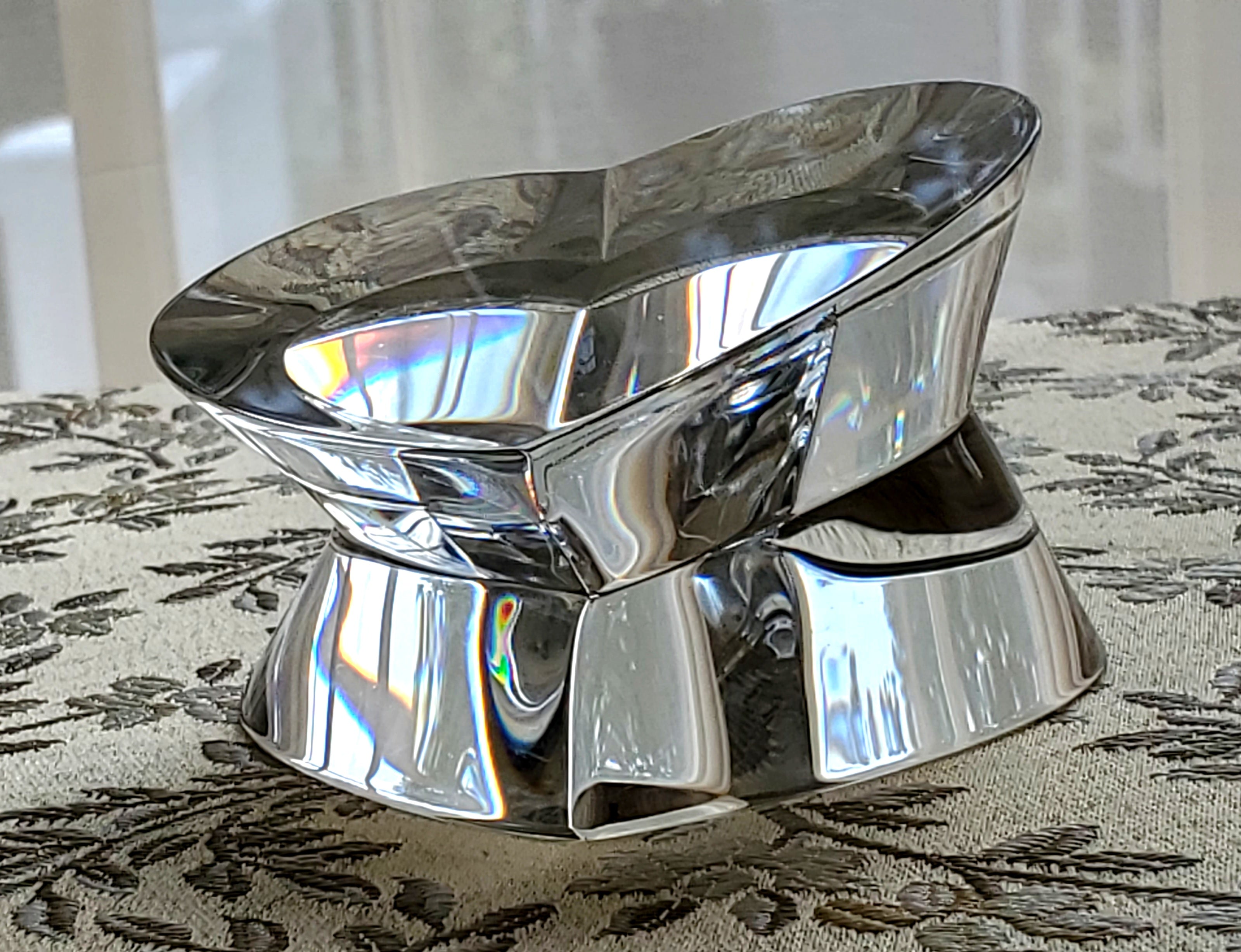 Steuben - Glass Crystal Heart Paperweight