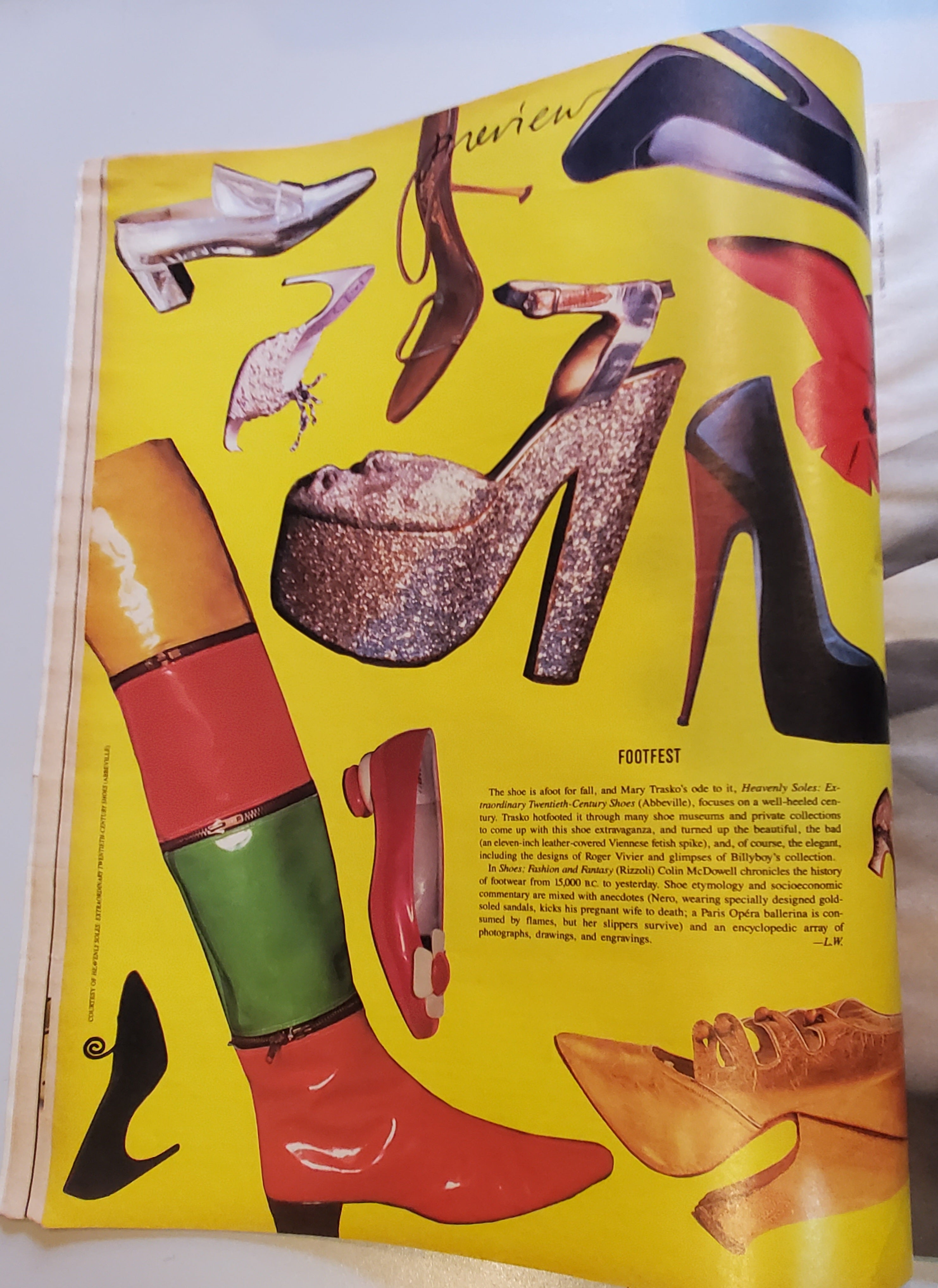 Andy Warhol's Interview Magazine - October 1989 Alec Baldwin Vintage Magazine