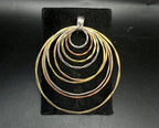 RLM Studio - Vintage Mixed Metals Hoops Pendant
