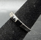 Ross-Simons - Vintage Sterling Silver CZ and Enamel Ring - Size 6