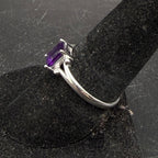 Ross-Simons - Vintage Sterling Silver Amethyst Ring - Size 8