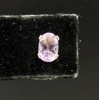 Vintage Pink Tourmaline Sterling Silver Stud Earrings