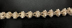 Vintage Handcrafted Sterling Silver Filigree Link Bracelet - 8"