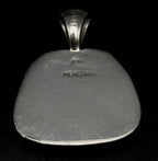 Vintage Obsidian Sterling Silver Pendant