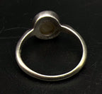 Vintage Sterling Silver Mother of Pearl Ring - Size 6