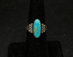 Bell Trading Post - Vintage Sterling Silver with Turquoise Ring - Size 5.75