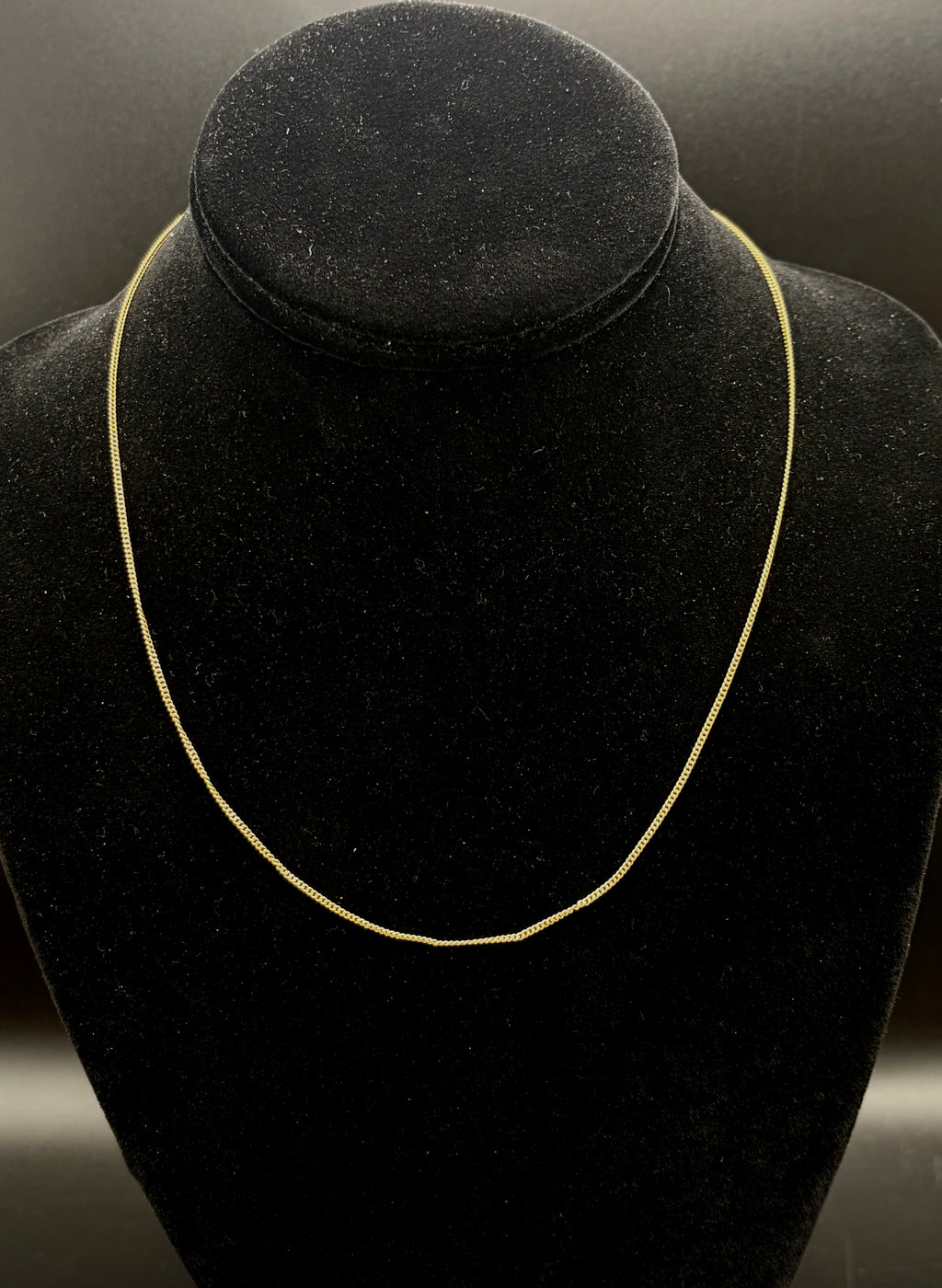 Vintage 12k Gold Filled Chain Necklace - 18"