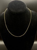 Vintage 12k Gold Filled Chain Necklace - 18"
