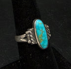 Bell Trading Post - Vintage Sterling Silver with Turquoise Ring - Size 5.75