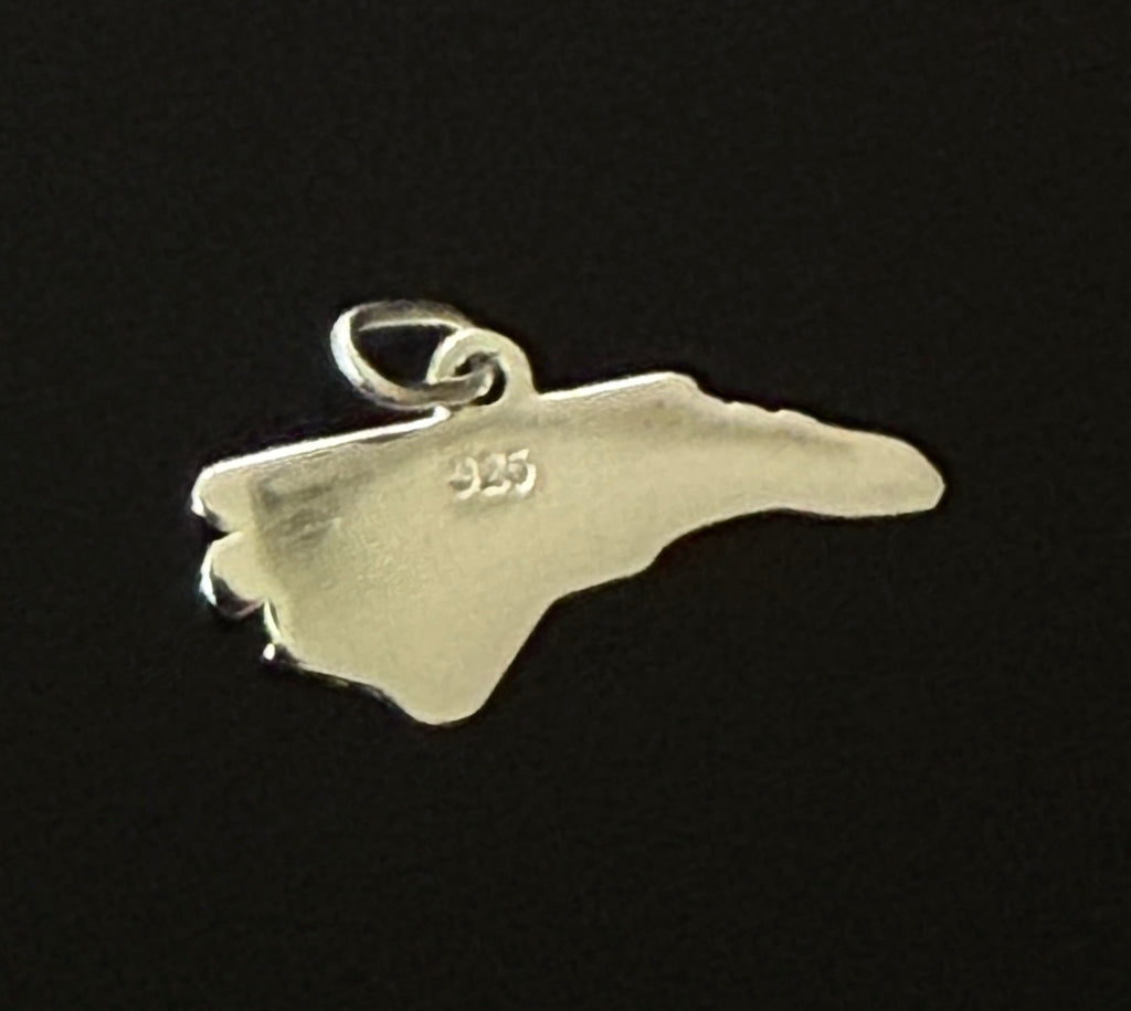 Vintage Sterling Silver North Carolina Charm