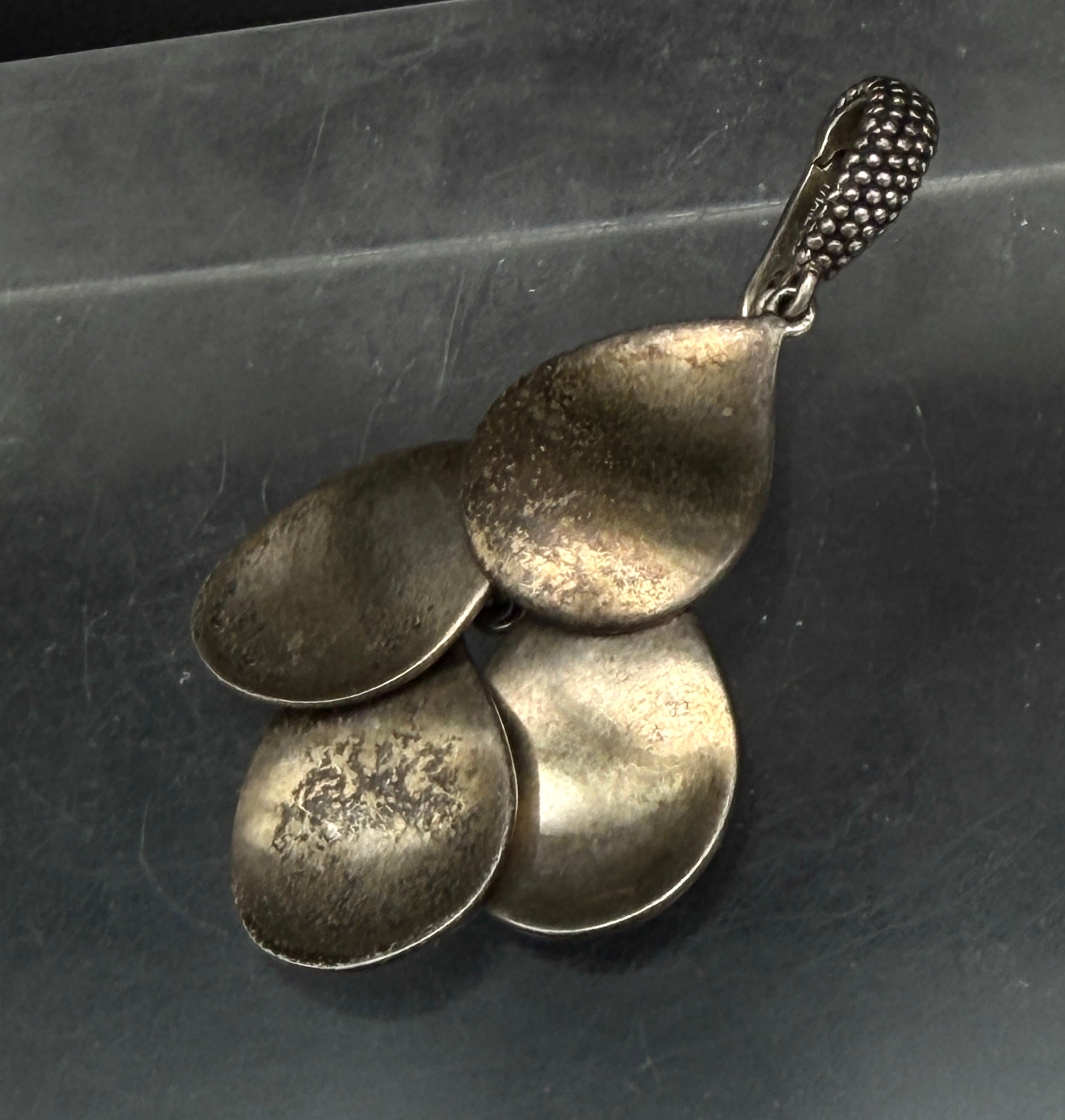 Michael Dawkins - Vintage Sterling Silver Dangles Pendant