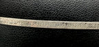 Vior - Vintage Italian Sterling Silver Herringbone Link Bracelet - 7"