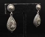 Doug Paulus - Vintage Handmade Sterling Silver Dangle Earrings