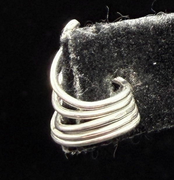 Sterling Silver Wire Ear Cuff