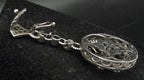 Judith Ripka - Vintage Sterling Silver Cubic Zirconia Open Work Pendant