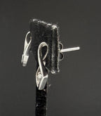 Vintage Sterling Silver and Crystal Earrings