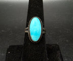 Bell Trading Post - Vintage Sterling Silver with Turquoise Ring - Size 7