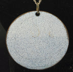 Vintage Horse Head Enameled Metal Pendant Chain Necklace - 24.5"
