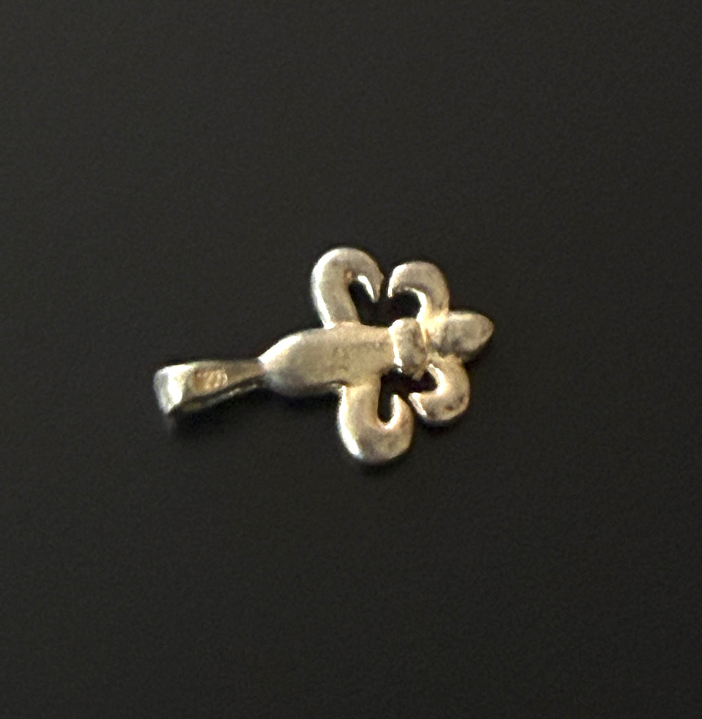 Vintage Sterling Silver Fleur-de-Lis Charm