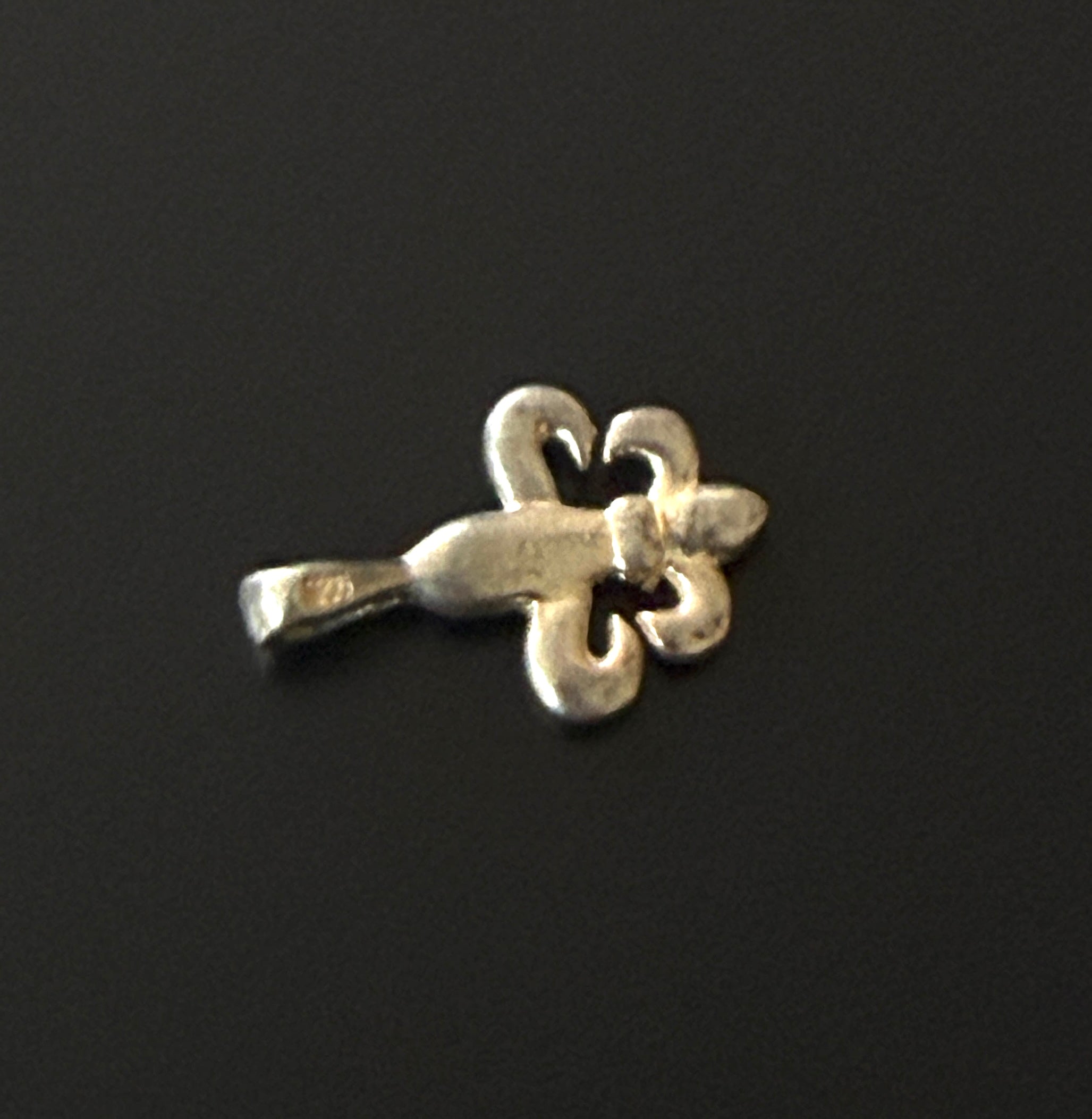Vintage Sterling Silver Fleur-de-Lis Charm
