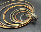 RLM Studio - Vintage Mixed Metals Hoops Pendant