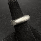 Vintage Handmade Sterling Silver Mexican Ring with Adjuster - Size 5 to 6.5
