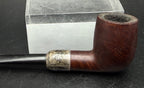 BBB- Antique 1903 Own Make Wood Smoking Pipe with Sterling Silver Band