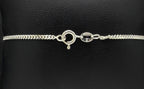 Vintage Italian Sterling Silver Cuban Link Bracelet - 7"