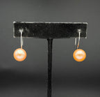 Honora - Vintage Pink Pearl Sterling Silver Earrings