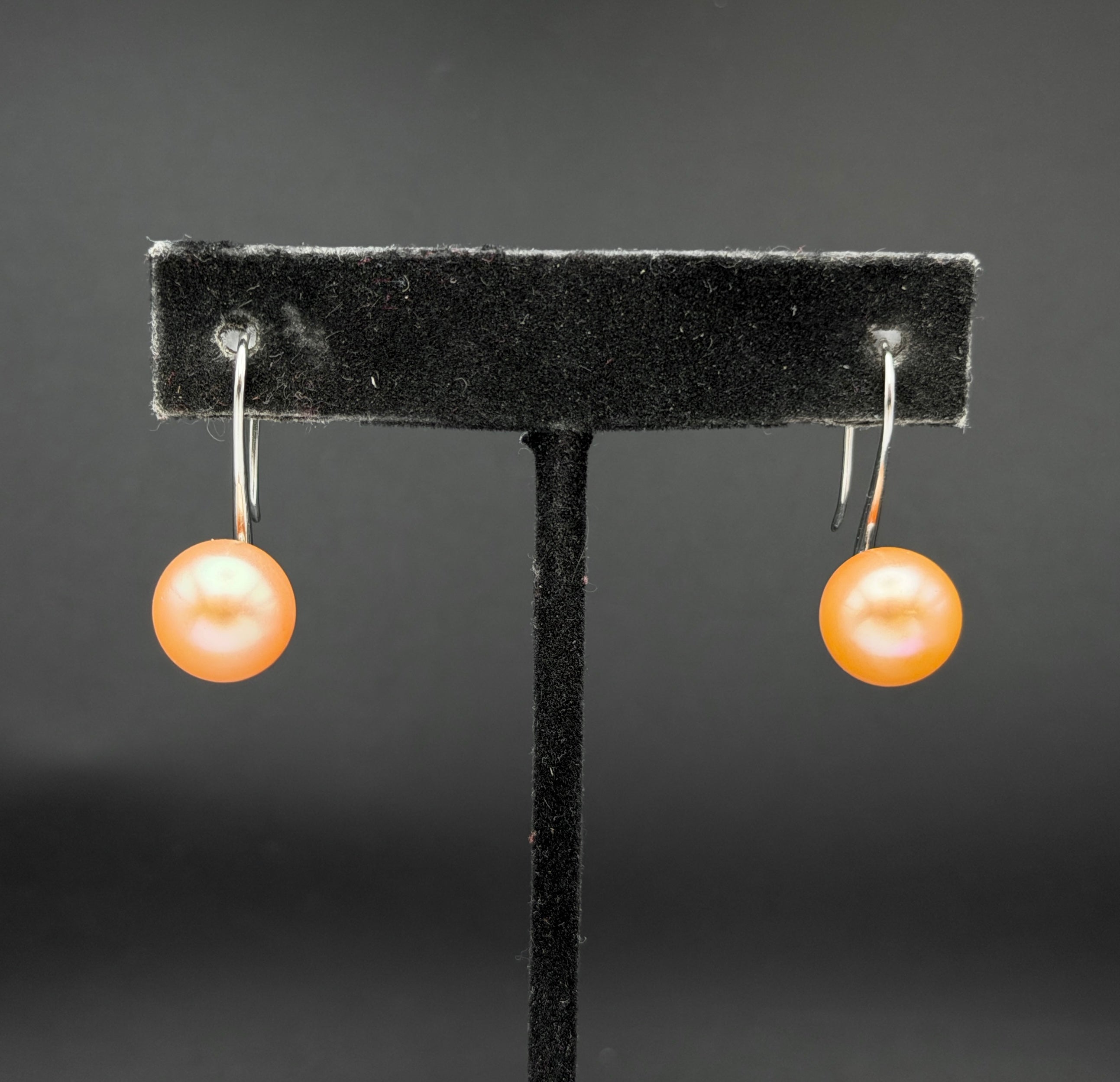 Honora - Vintage Pink Pearl Sterling Silver Earrings