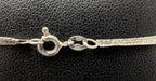 Vior - Vintage Italian Sterling Silver Herringbone Link Bracelet - 7"