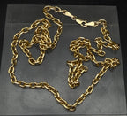 14k Gold Filled Cable Link Chain Necklace - 24"
