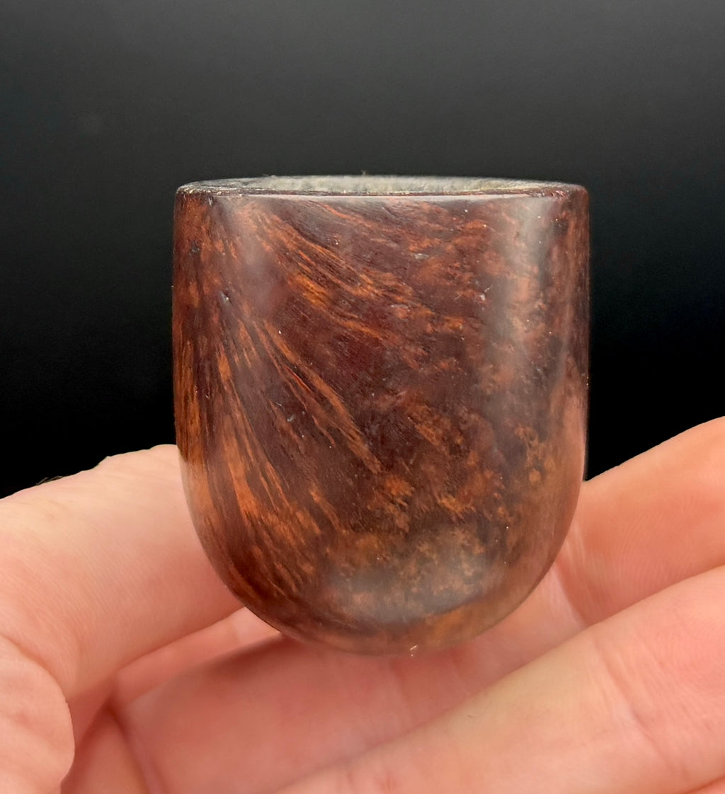 Vintage BBB Quaint A Handmade Estate Pipe - Rare WDC Silver Band