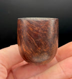 Vintage BBB Quaint A Handmade Estate Pipe - Rare WDC Silver Band