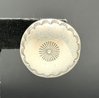 UNMATCHED Vintage Handmade Southwestern Sterling Silver Dome Stud Earring