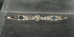 Foster & Bros. - Vintage Edwardian Sterling Silver Bar Pin