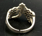 Vintage Sterling Silver Dragonfly Ring - Size 5.5+